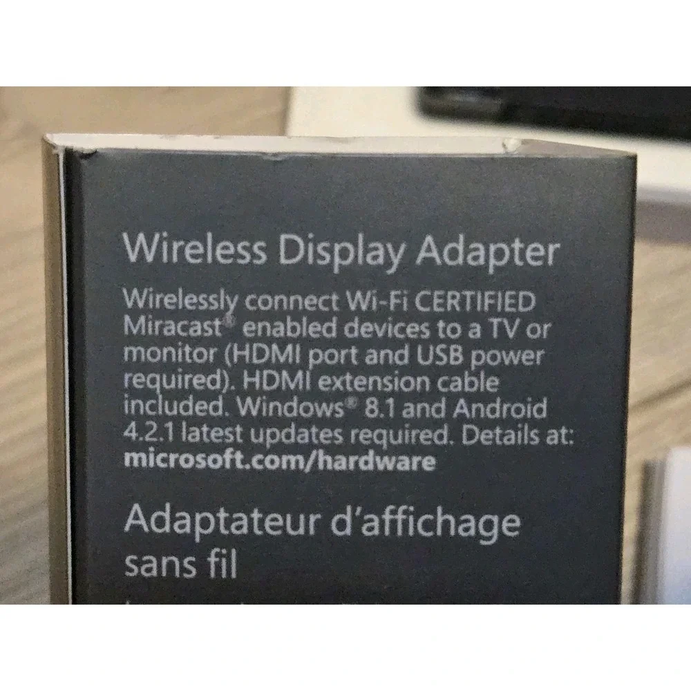 Microsoft Wireless Display Adapter HDMI w/ USB Model 1628